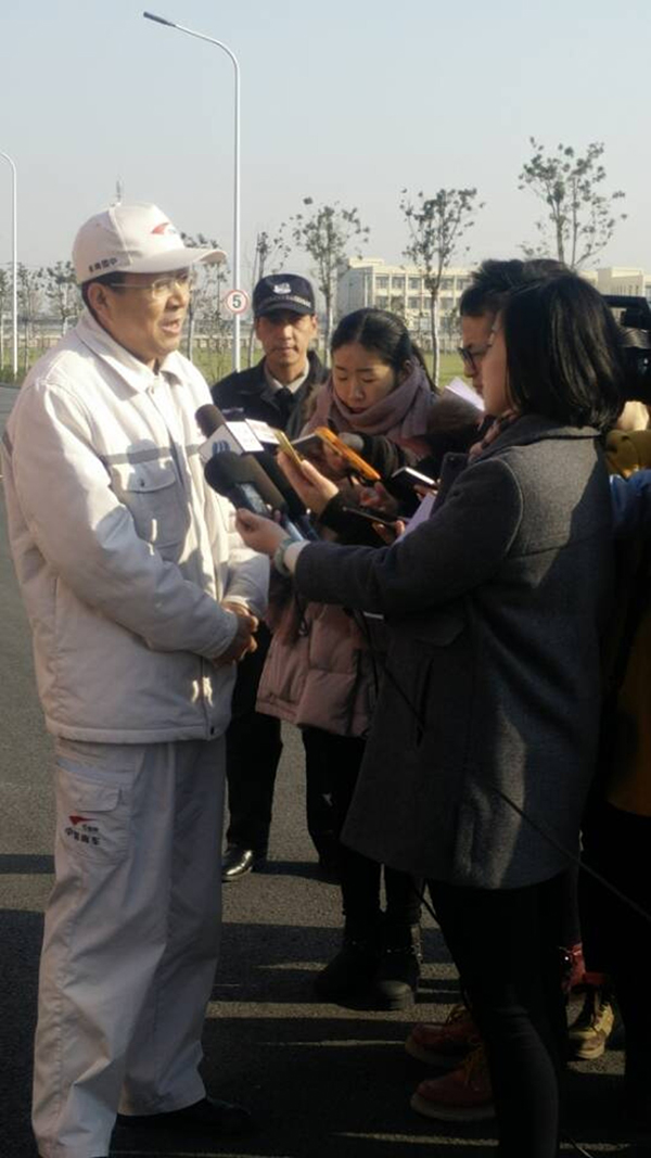 中國中車合肥1號線地鐵交付儀式